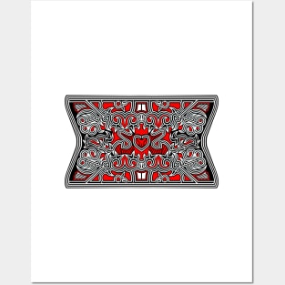 tribal batak motif 3 Posters and Art